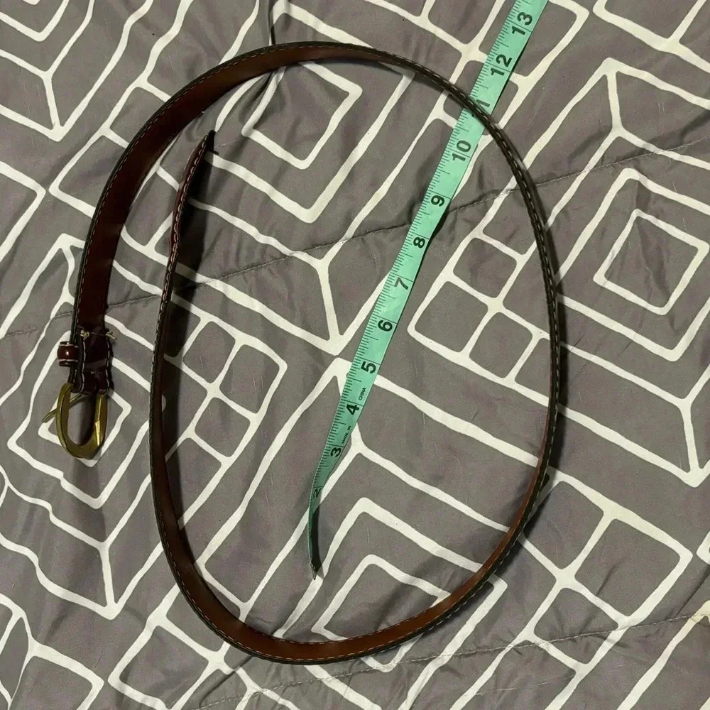 Brown belt 43 inches 40/100-Made in USA